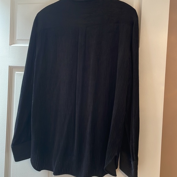 Zara corduroy pinstripe blouse - Picture 5 of 7